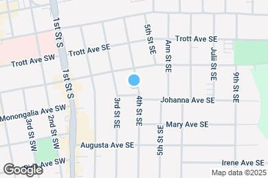 Map image of the property - 626 4th St SE