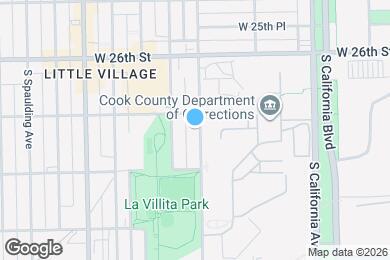 Map image of the property - 2714 S Sacramento Ave