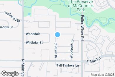 Map image of the property - 1800 Chittam Dr