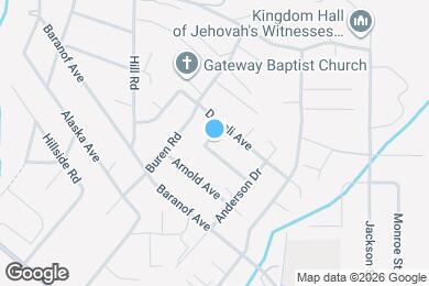 Map image of the property - 3502 Hawkins Ave
