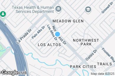 Map image of the property - 6326 Los Altos Dr