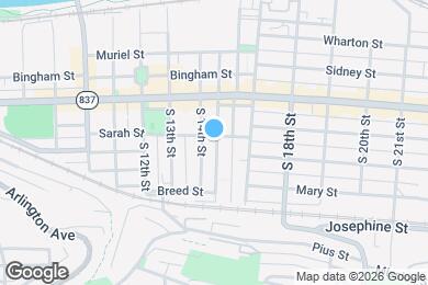 Map image of the property - 114 S 15th St