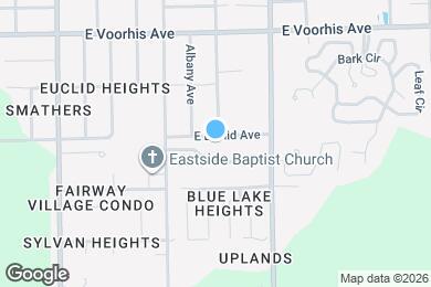 Map image of the property - 1390 E Euclid Ave