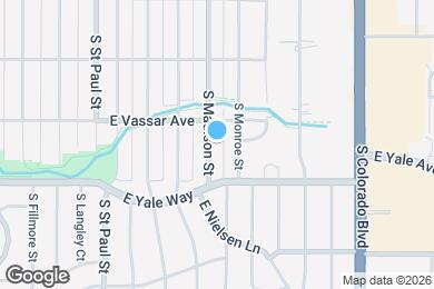 Map image of the property - 2636 S Marion St