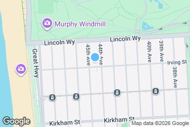 Map image of the property - 4326 Irving St