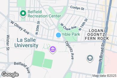 Map image of the property - 5600 Ogontz Ave