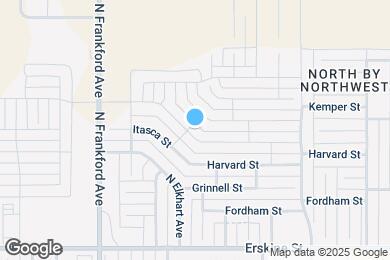 Map image of the property - 5540 Itasca St