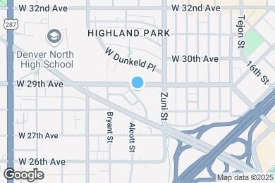 Map image of the property - 2460 W 29th Ave