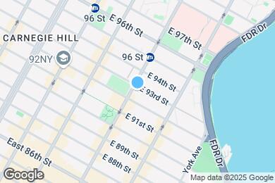 Map image of the property - 300 E 93rd St