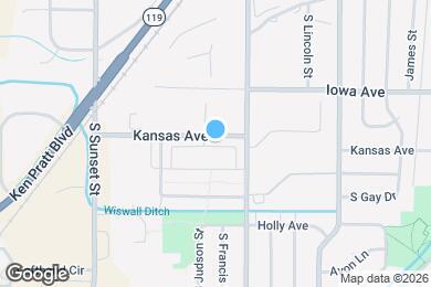 Map image of the property - 1433 Kansas Ave