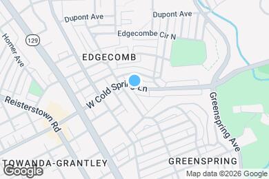 Map image of the property - 2525 W Cold Spring Ln