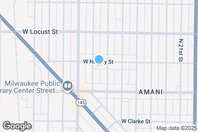 Map image of the property - 2521 W Hadley St