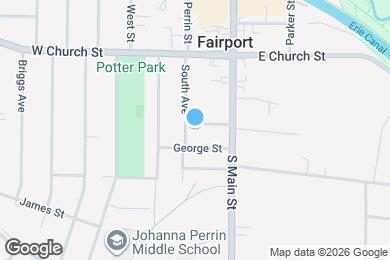 Map image of the property - 19 clinton place