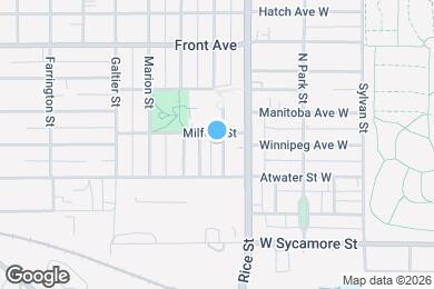 Map image of the property - 869 Albemarle St