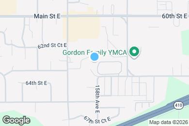 Map image of the property - 15716 63rd Street Ct E