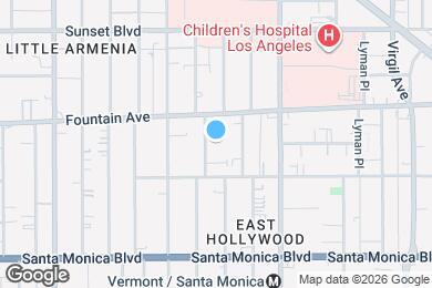 Map image of the property - 1234 N Berendo St