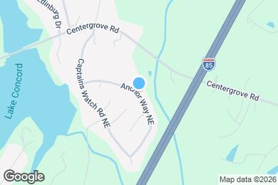 Map image of the property - 871 Anchor Way NE