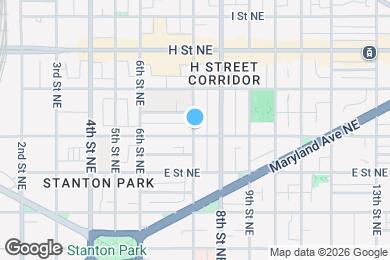 Map image of the property - 700 F St NE