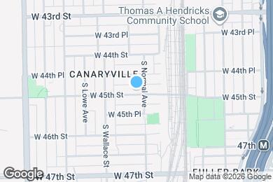 Map image of the property - 510 W 45th St