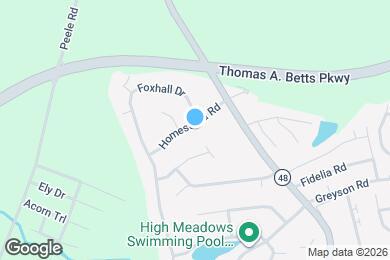 Map image of the property - 1501 Homestead Rd