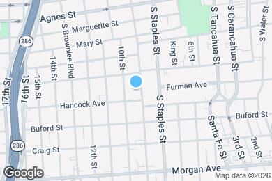 Map image of the property - 821 S Alameda St