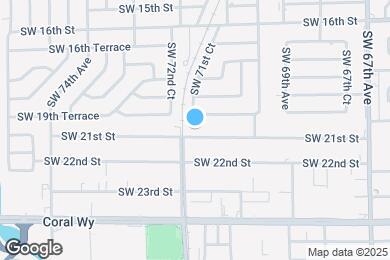 Map image of the property - 7179 SW 21st St