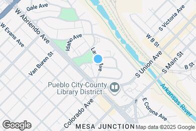 Map image of the property - 121 Lamar Ave