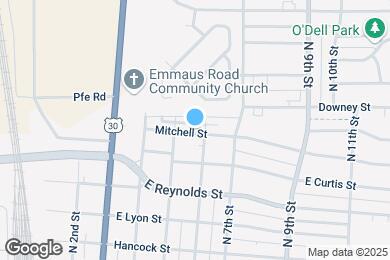 Map image of the property - 529 Mitchell St