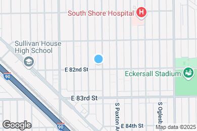 Map image of the property - 8152 S Merrill Ave