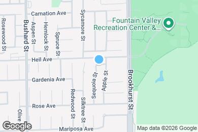 Map image of the property - 16546 Sequoia St