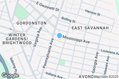 Map image of the property - 2018 Louisiana Ave