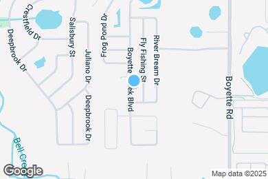 Map image of the property - 10510 Boyette Creek Blvd