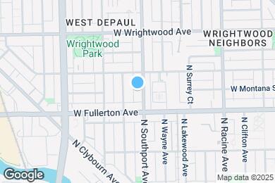 Map image of the property - 2430 N Southport Ave