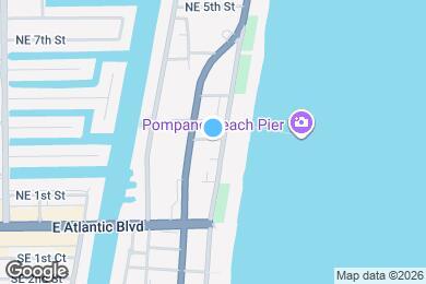 Map image of the property - 133 N Pompano Beach Blvd