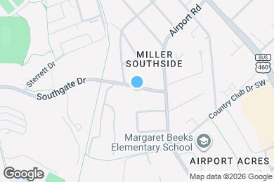 Map image of the property - 509 Southgate Dr