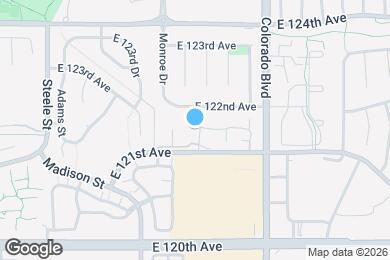 Map image of the property - 3743 E 121st Ave