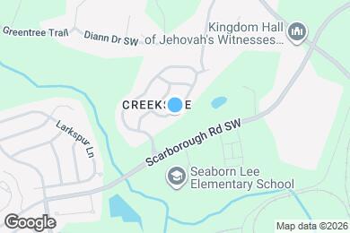 Map image of the property - 4517 Creekside Cove