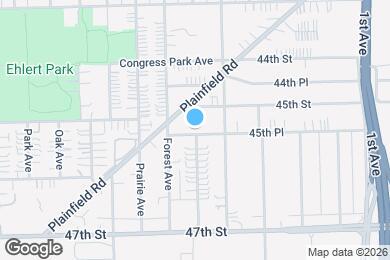 Map image of the property - 8808 45th Pl