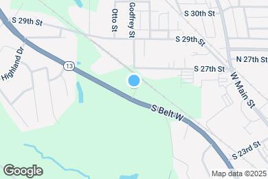 Map image of the property - 2625 S Belt W