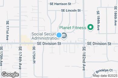 Map image of the property - 17871-17883 SE Division