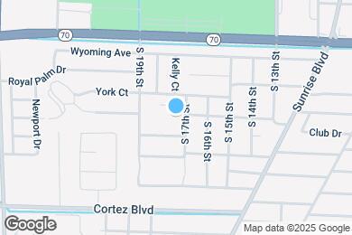 Map image of the property - 2517 S 17th St