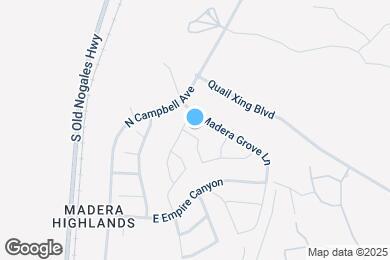 Map image of the property - 1021 E Lumberjack Trail