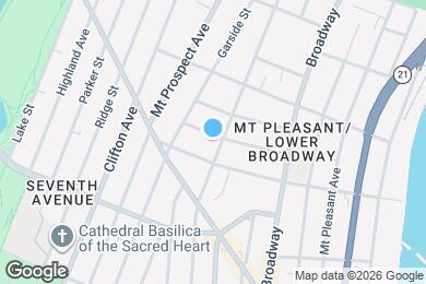 Map image of the property - 190 Summer Ave