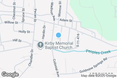 Map image of the property - 414 Barclay Ave