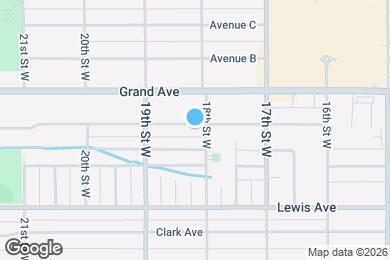 Map image of the property - 1806 Alderson Ave