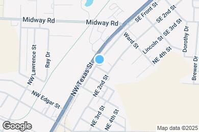 Map image of the property - 704 NE Front St