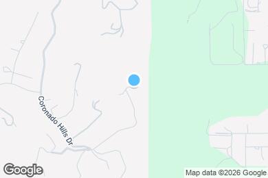 Map image of the property - 658 Coronado Hills Dr