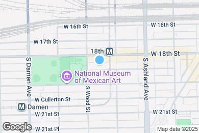 Map image of the property - 1734 W 18th Pl