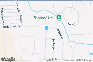 Map image of the property - 124 W View Dr