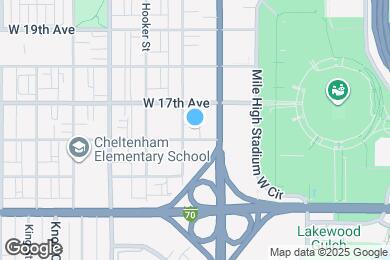 Map image of the property - 3071 W 16th Ave